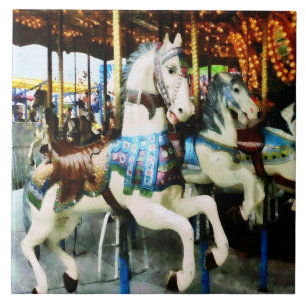 Carreau Chevaux de carrousel