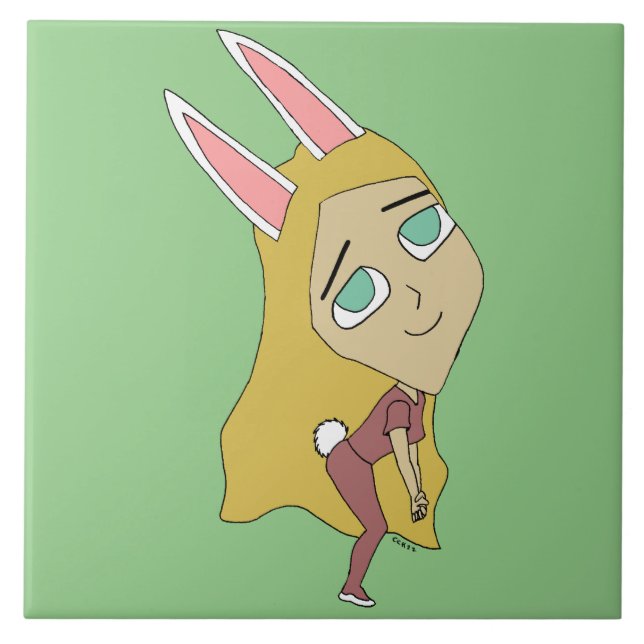 Carreau chibi bunnygirl (Devant)