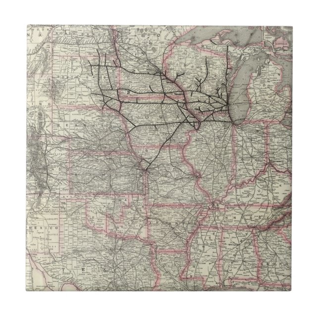 Carreau Chicago Milwaukee et relais de St Paul et (Devant)