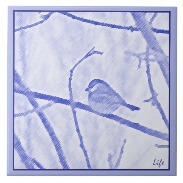 Carreau Chickadee Life Ceramic (Devant)