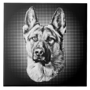 Carreau Chien de berger allemand