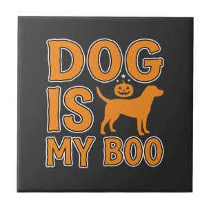 Carreau Chien Est Mon Boo Halloween Chien