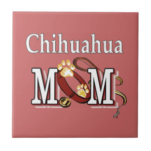 Carreau Chihuahua Chien Maman Cadeaux