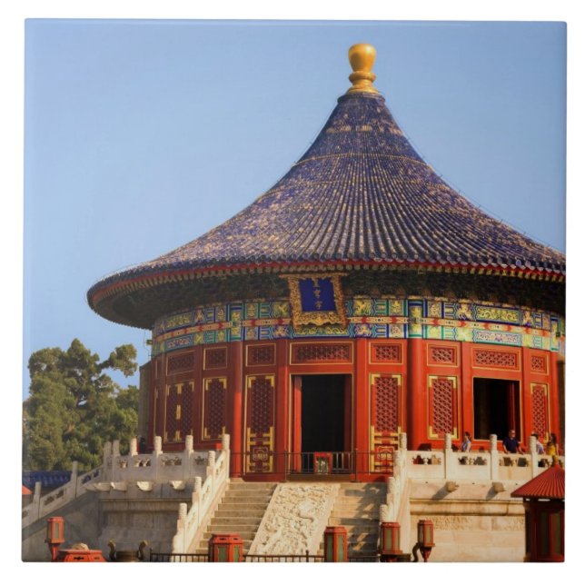 Carreau Chine, Pékin, Tian Tan Park, Temple du ciel, 2 (Devant)