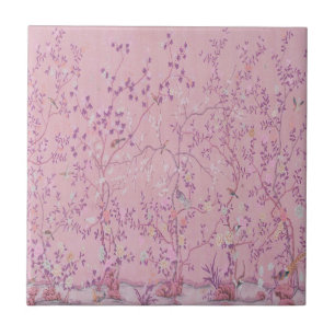 Carreau Chinoiserie rose