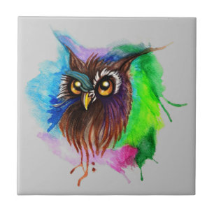 Carreau Chouette à bois