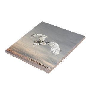 Carreau Chouette des neiges