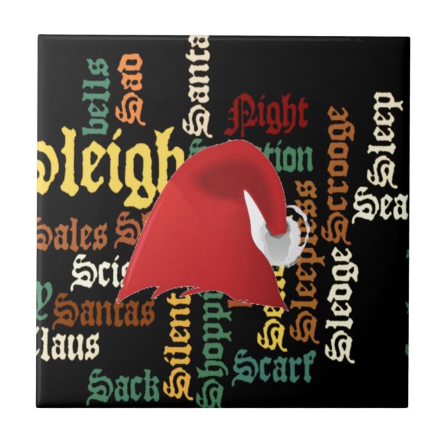 Carreau Christmas empoisonne Have a Nice Day & a Better Ni (Devant)
