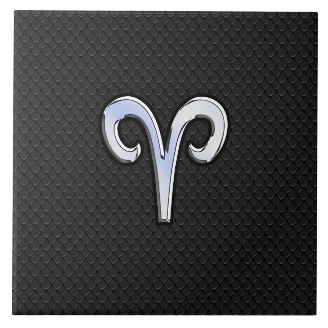 Carreau Chromosome moderne Like Aries Zodiac Sign (Devant)