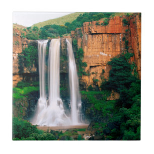 Carreau Chutes de la rivière Elands, Mpumalanga, Afrique d
