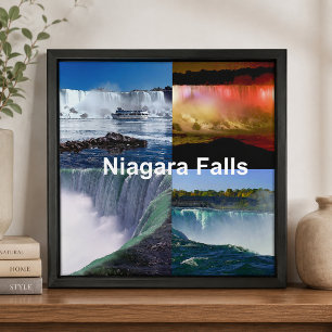 Carreau Chutes du Niagara New York Vues photographiques