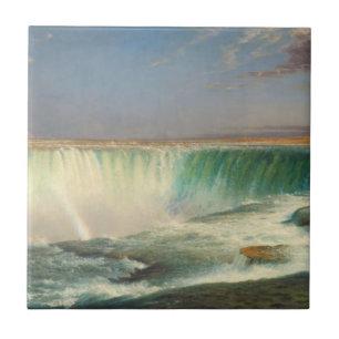 Carreau Chutes du Niagara peignant la tuile