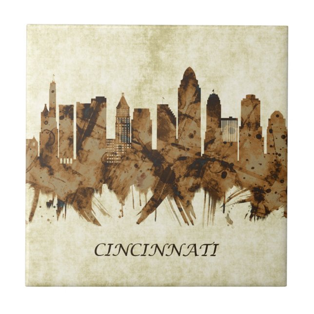 Carreau Cité de Cincinnati Ohio (Devant)
