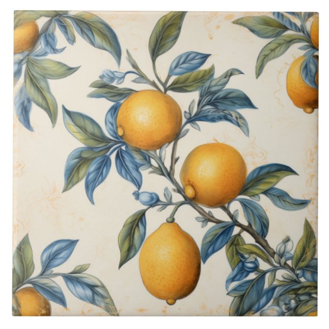 Carreau Citron méditerranéen (Devant)