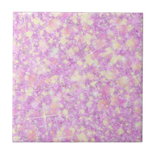 Carreau Citronade rose Magenta Couleur Solide Parties scin
