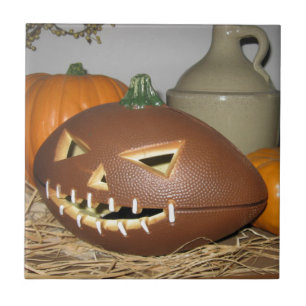 Carreau Citrouille de football