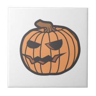 Carreau citrouille d'Halloween