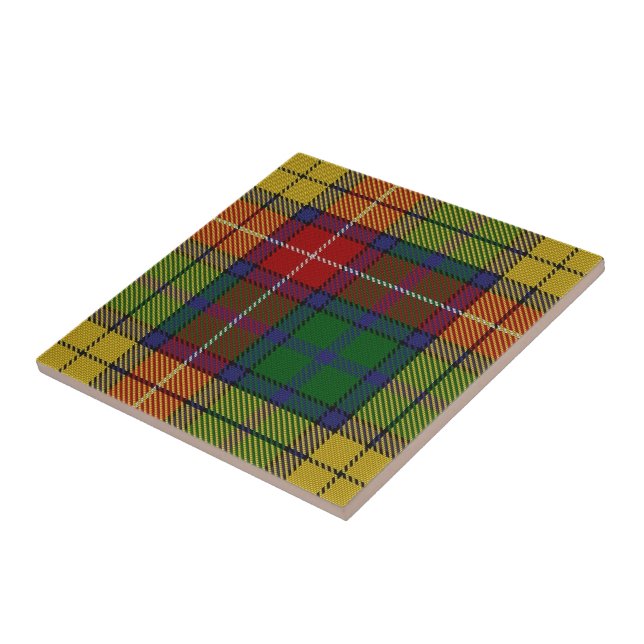 Carreau Clan Buchanan Scottish Expressions Tartan (Côté)