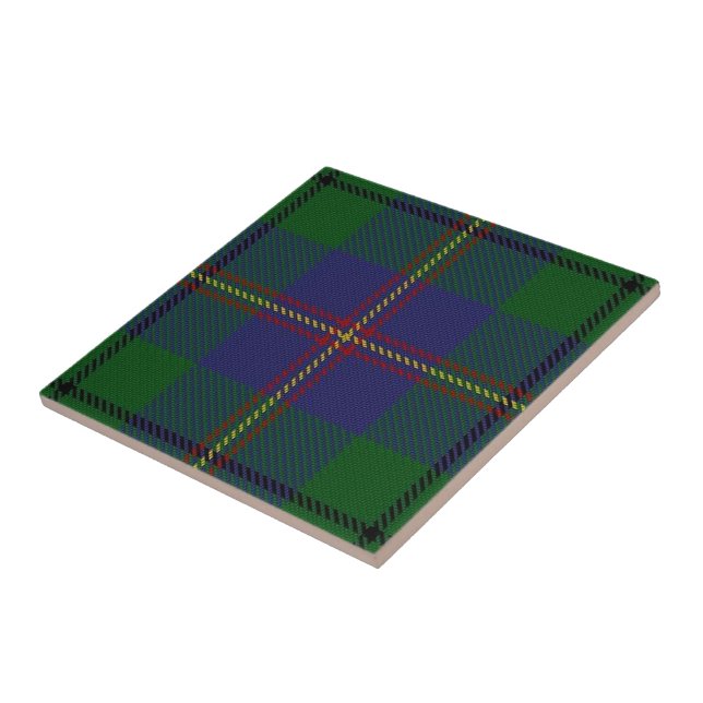 Carreau Clan Carmichael Expressions écossaises Tartan (Côté)