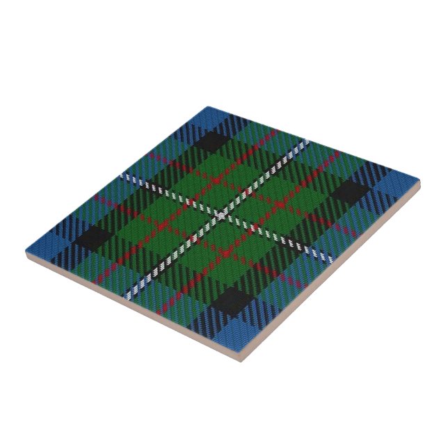 Carreau Clan Fergusson Expressions écossaises Tartan (Côté)