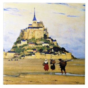 Carreau Clarence Gagnon, Mont-Saint-Michel, Matin