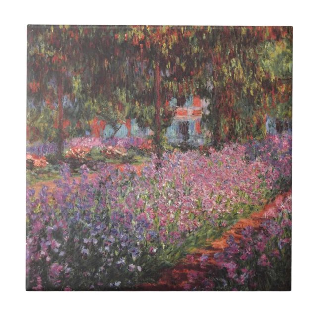 Carreau Claude Monet // Jardin à Giverny (Devant)