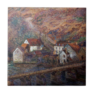 Carreau Claude Monet - Le pont de Vervy