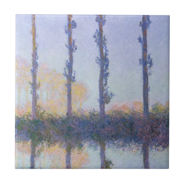 Carreau Claude Monet | Les Quatre Arbres (Devant)