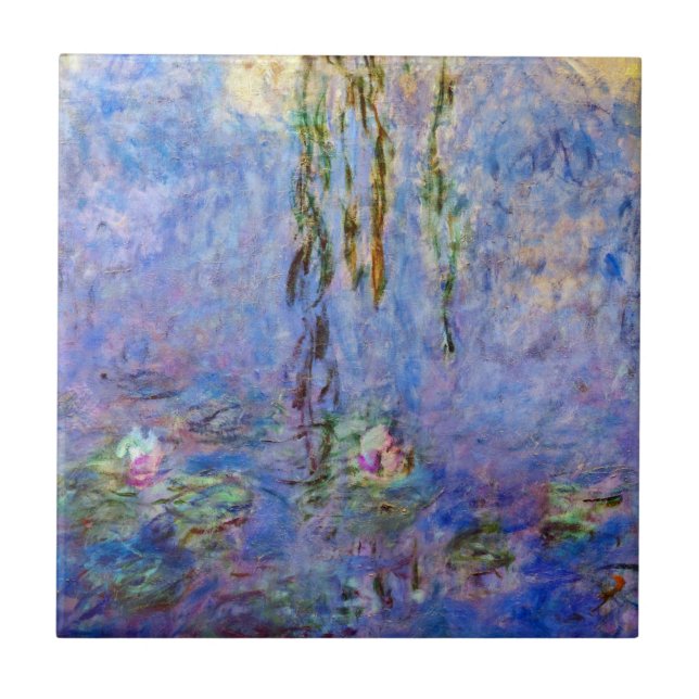 Carreau Claude Monet - Lys d'eau (Devant)