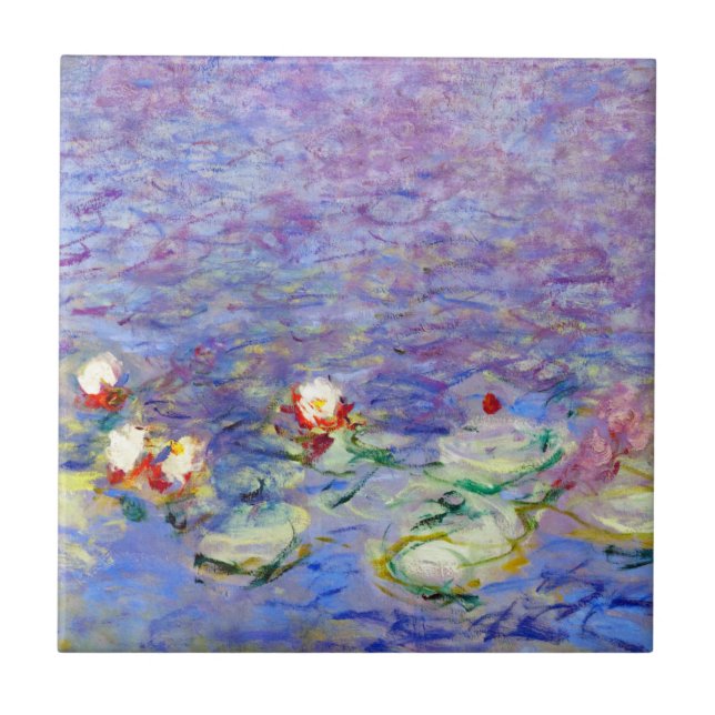 Carreau Claude Monet - Lys d'eau (Devant)