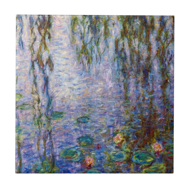 Carreau Claude Monet - Lys d'eau (Devant)