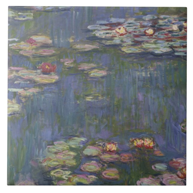 Carreau Claude Monet - nénuphars (Devant)