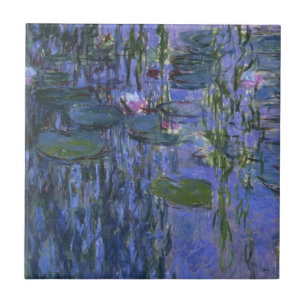 Carreau Claude Monet - Nymphes d'eau