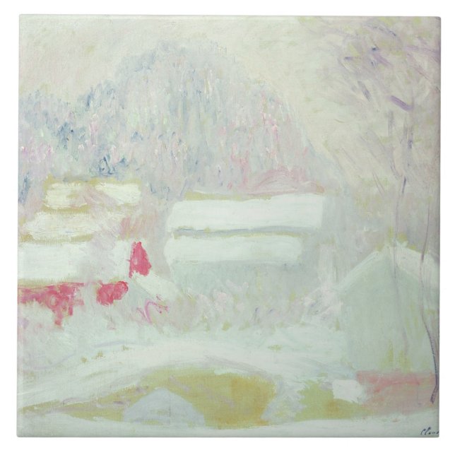 Carreau Claude Monet | Sandviken, Norvège (Devant)