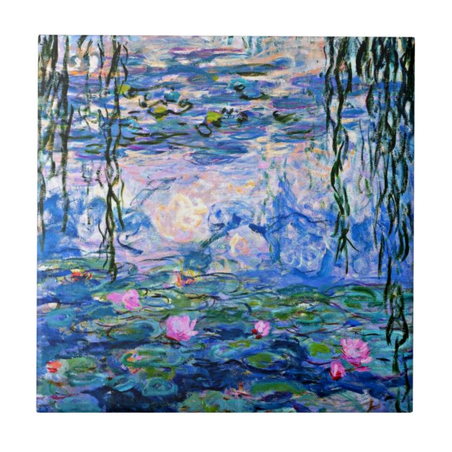 Carreau Claude Monet - Water Lilies, 1919, (Devant)
