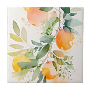 Carreau Clementine Mandarine