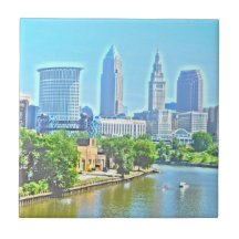 Cleveland, Ohio Peinture Effet Carrelage décoratif