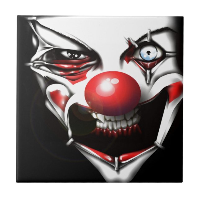 Carreau Clown maléfique (Devant)
