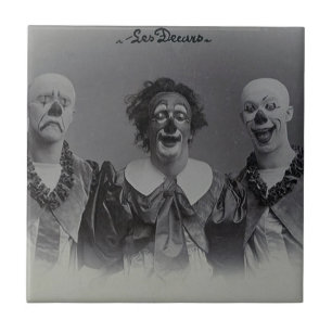 Carreau Clowns vintages