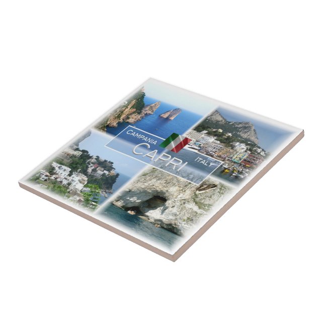 Carreau CMP020 CAPRI, Campanie, Italie, (Côté)