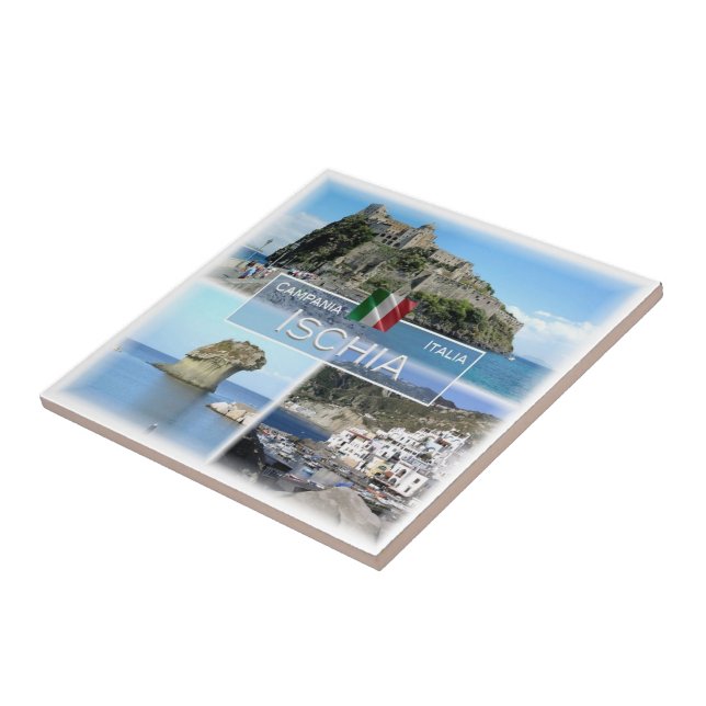 Carreau CMP023 ISCHIE, Campanie, Italie, (Côté)
