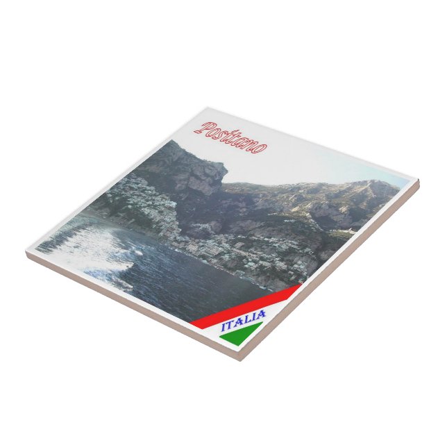 Carreau CMP042 POSITANO, CÔTE AMALFI, Italie, (Côté)