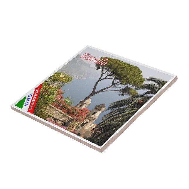 Carreau CMP101 CÔTE AMALFI, RAVELLO, Italie, (Côté)
