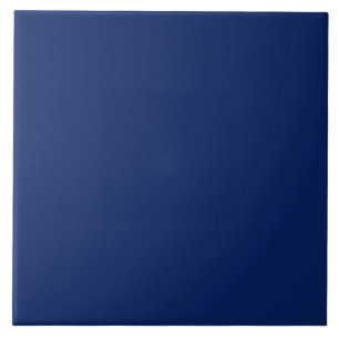 Carreau Cobalt Marine Bleu Couleur Solide Bois Animal Matc
