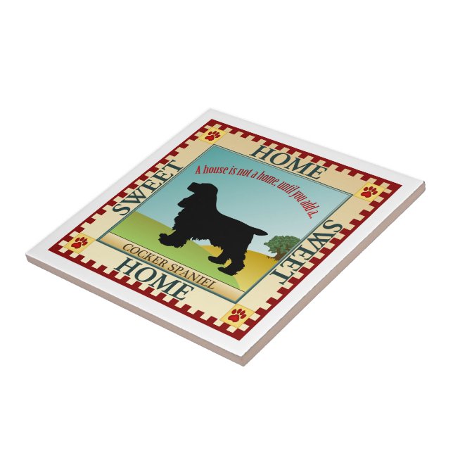 Carreau Cocker Spaniel (Côté)