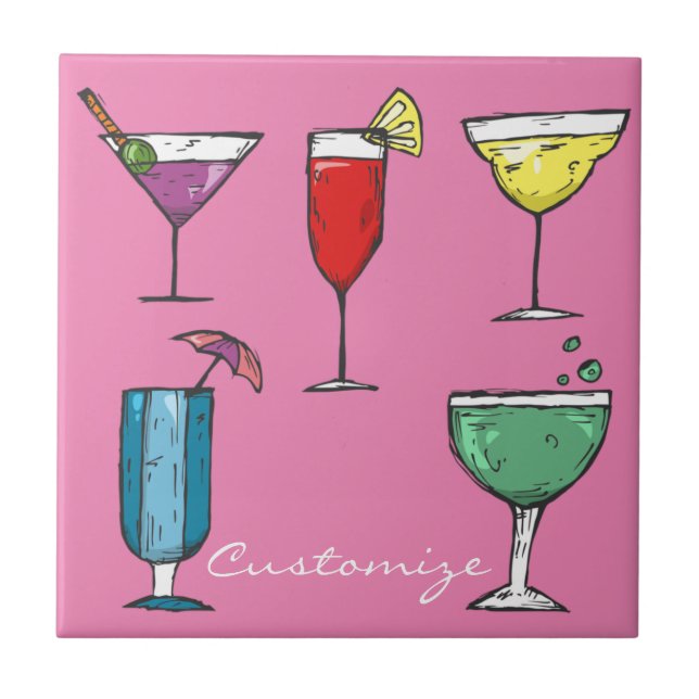 Carreau Cocktail Boisson Assortiment Thunder_Cove (Devant)