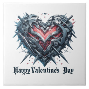 Carreau Cœur de la Saint-Valentin blindé et en cage