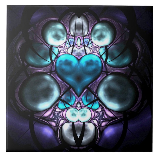 Carreau Coeur enchanté (Devant)