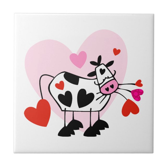 Carreau Coeurs de vache (Devant)