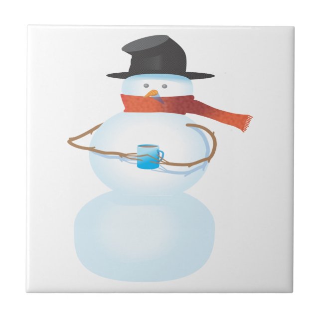 Carreau Cold Snowman (Devant)